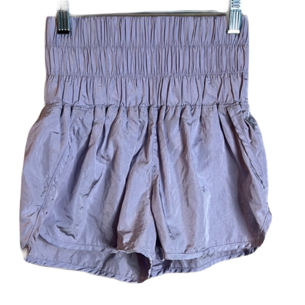 FP Movement by Free People Sz XS The Way Home High Waist‎ Purple Shorts